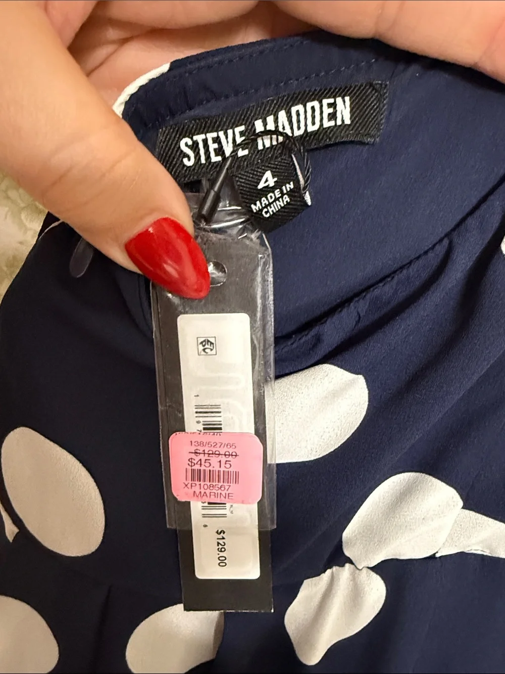 Steve Madden Polka Dot Novaro Dress